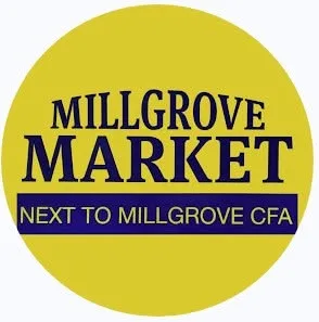 Millgrove Market logo: next to Millgrove CFA